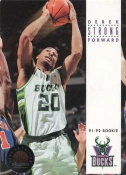 1993-94 SkyBox Premium Derek Strong Variant #247 card image