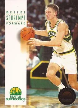 1993-94 SkyBox Premium Detlef Schrempf Variant #284 card image
