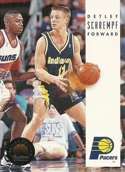 1993-94 SkyBox Premium Detlef Schrempf Variant #87 card image