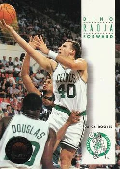 1993-94 SkyBox Premium Dino Radja Variant #198 card image
