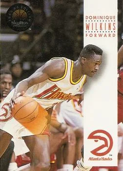 1993-94 SkyBox Premium Dominique Wilkins Variant #28 card image