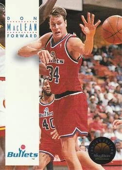 1993-94 SkyBox Premium Don MacLean Variant #184 card image