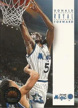 1993-94 SkyBox Premium Donald Royal Variant #134 card image