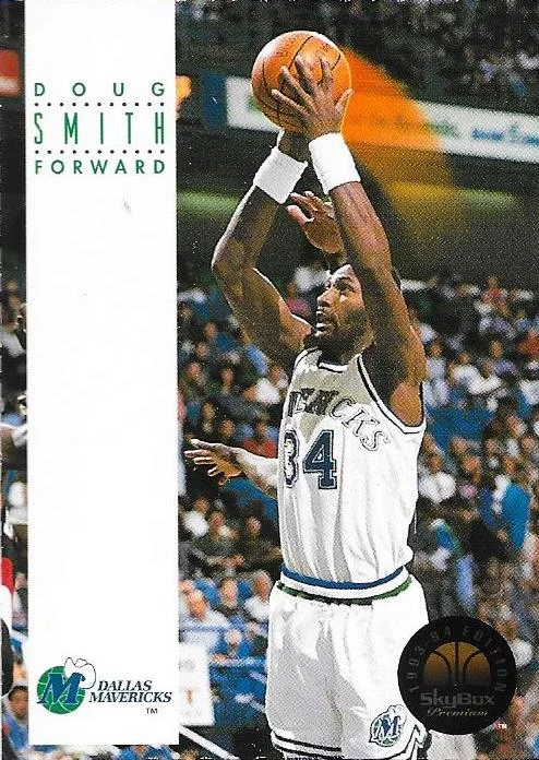 1993-94 SkyBox Premium Doug Smith Series 1 Perforated Sheet 2 #NNO card image