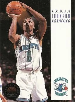 1993-94 SkyBox Premium Eddie Johnson Variant #204 card image