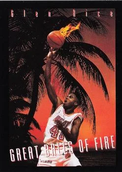 1993-94 SkyBox Premium Glen Rice PC Variant #327 card image