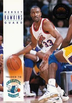1993-94 SkyBox Premium Hersey Hawkins Variant #139 card image