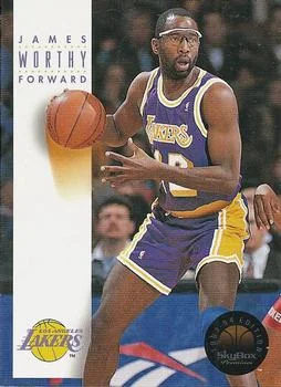 1993-94 SkyBox Premium James Worthy Variant #101 card image