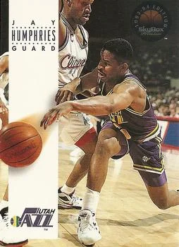 1993-94 SkyBox Premium Jay Humphries Variant #176 card image