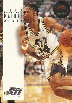 1993-94 SkyBox Premium Jeff Malone Variant #177 card image