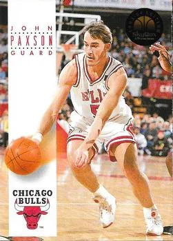 1993-94 SkyBox Premium John Paxson Series 1 Perforated Sheet 2 #NNO card image