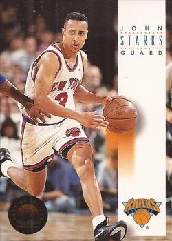 1993-94 SkyBox Premium John Starks Variant #131 card image