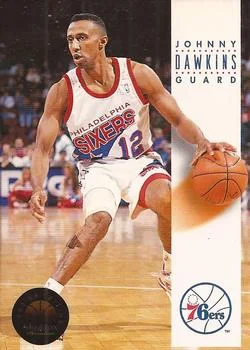 1993-94 SkyBox Premium Johnny Dawkins Variant #138 card image