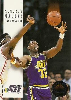 1993-94 SkyBox Premium Karl Malone Variant #178 card image