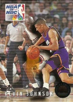 1993-94 SkyBox Premium Kevin Johnson PO Variant #20 card image