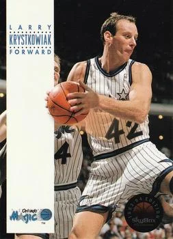 1993-94 SkyBox Premium Larry Krystkowiak Variant #260 card image