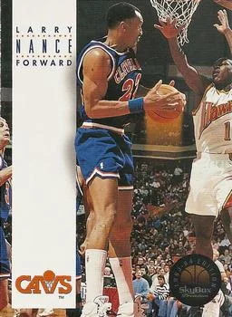 1993-94 SkyBox Premium Larry Nance Variant #51 card image