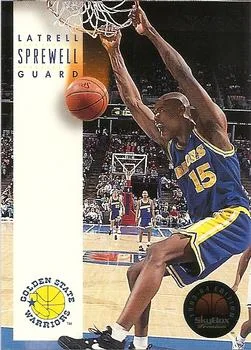 1993-94 SkyBox Premium Latrell Sprewell Variant #78 card image