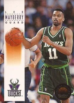 1993-94 SkyBox Premium Lee Mayberry Variant #113 card image
