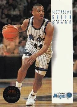 1993-94 SkyBox Premium Litterial Green Variant #258 card image