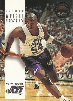 1993-94 SkyBox Premium Luther Wright Variant #190 card image
