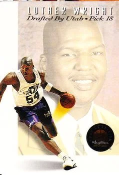1993-94 SkyBox Premium Luther Wright Draft Picks #DP18 card image