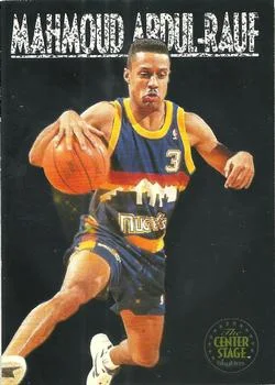 1993-94 SkyBox Premium Mahmoud Abdul-Rauf Center Stage #CS8 card image
