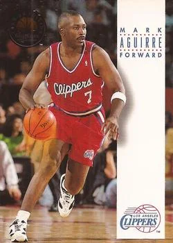 1993-94 SkyBox Premium Mark Aguirre Variant #235 card image