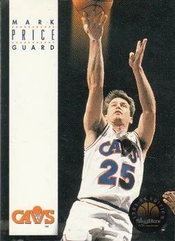 1993-94 SkyBox Premium Mark Price Series 1 Perforated Sheet #NNO card image