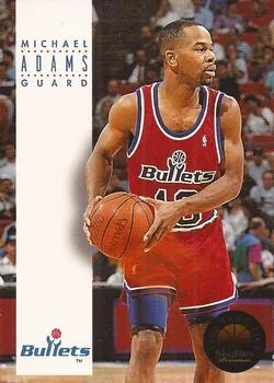1993-94 SkyBox Premium Michael Adams Variant #180 card image