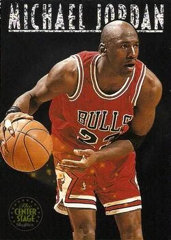 1993-94 SkyBox Premium Michael Jordan Center Stage #CS1 card image