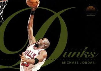 1993-94 SkyBox Premium Michael Jordan Dynamic Dunks #D4 card image