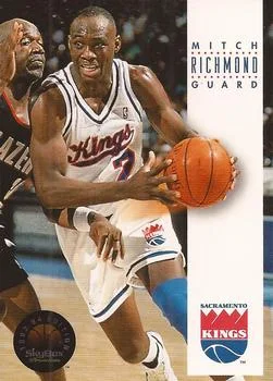 1993-94 SkyBox Premium Mitch Richmond Variant #157 card image
