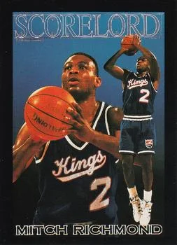 1993-94 SkyBox Premium Mitch Richmond PC Variant #335 card image