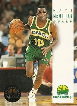 1993-94 SkyBox Premium Nate McMillan Variant #171 card image