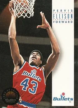 1993-94 SkyBox Premium Pervis Ellison Variant #182 card image