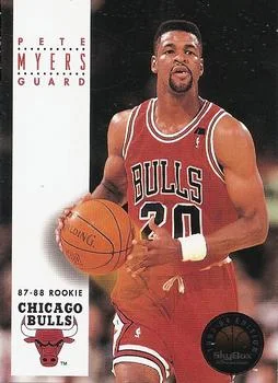 1993-94 SkyBox Premium Pete Myers Variant #208 card image