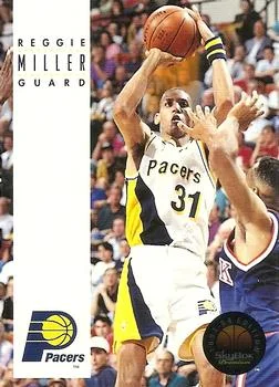 1993-94 SkyBox Premium Reggie Miller Variant #85 card image