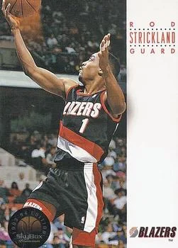 1993-94 SkyBox Premium Rod Strickland Variant #155 card image