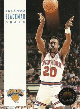 1993-94 SkyBox Premium Rolando Blackman Variant #125 card image