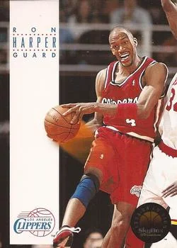 1993-94 SkyBox Premium Ron Harper Variant #90 card image