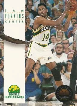 1993-94 SkyBox Premium Sam Perkins Variant #173 card image