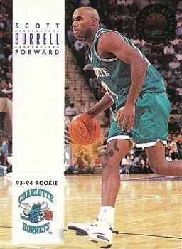 1993-94 SkyBox Premium Scott Burrell Variant #201 card image