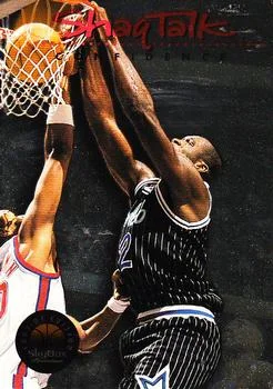 1993-94 SkyBox Premium Shaquille O'Neal Shaq Talk #9 card image