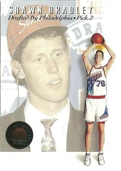 1993-94 SkyBox Premium Shawn Bradley Draft Picks #DP2 card image