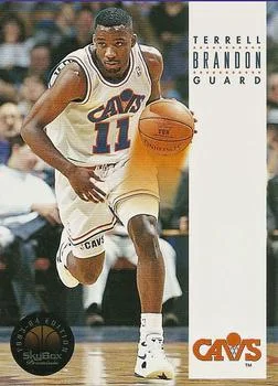 1993-94 SkyBox Premium Terrell Brandon Variant #49 card image