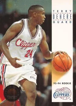 1993-94 SkyBox Premium Terry Dehere Variant #236 card image