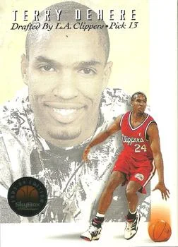 1993-94 SkyBox Premium Terry Dehere Draft Picks #DP13 card image