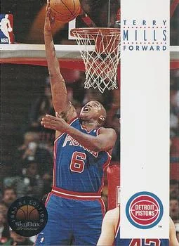 1993-94 SkyBox Premium Terry Mills Variant #68 card image