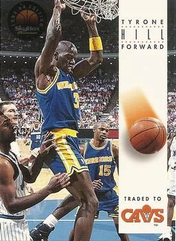1993-94 SkyBox Premium Tyrone Hill Variant #74 card image